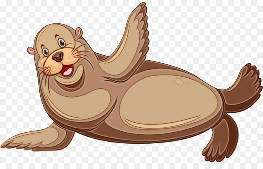 cartoon california sea lion clip art marine mammal animal figure