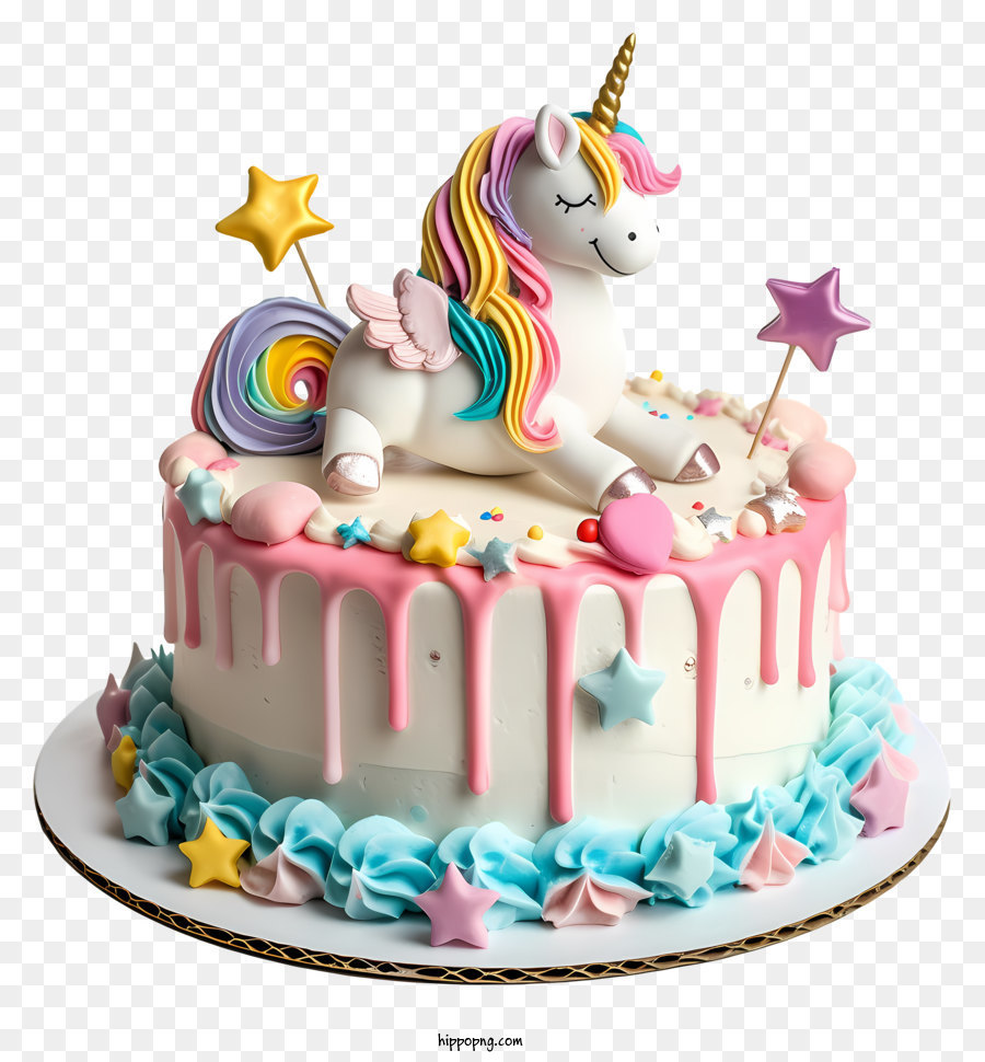 Unicorn Decorated Cake